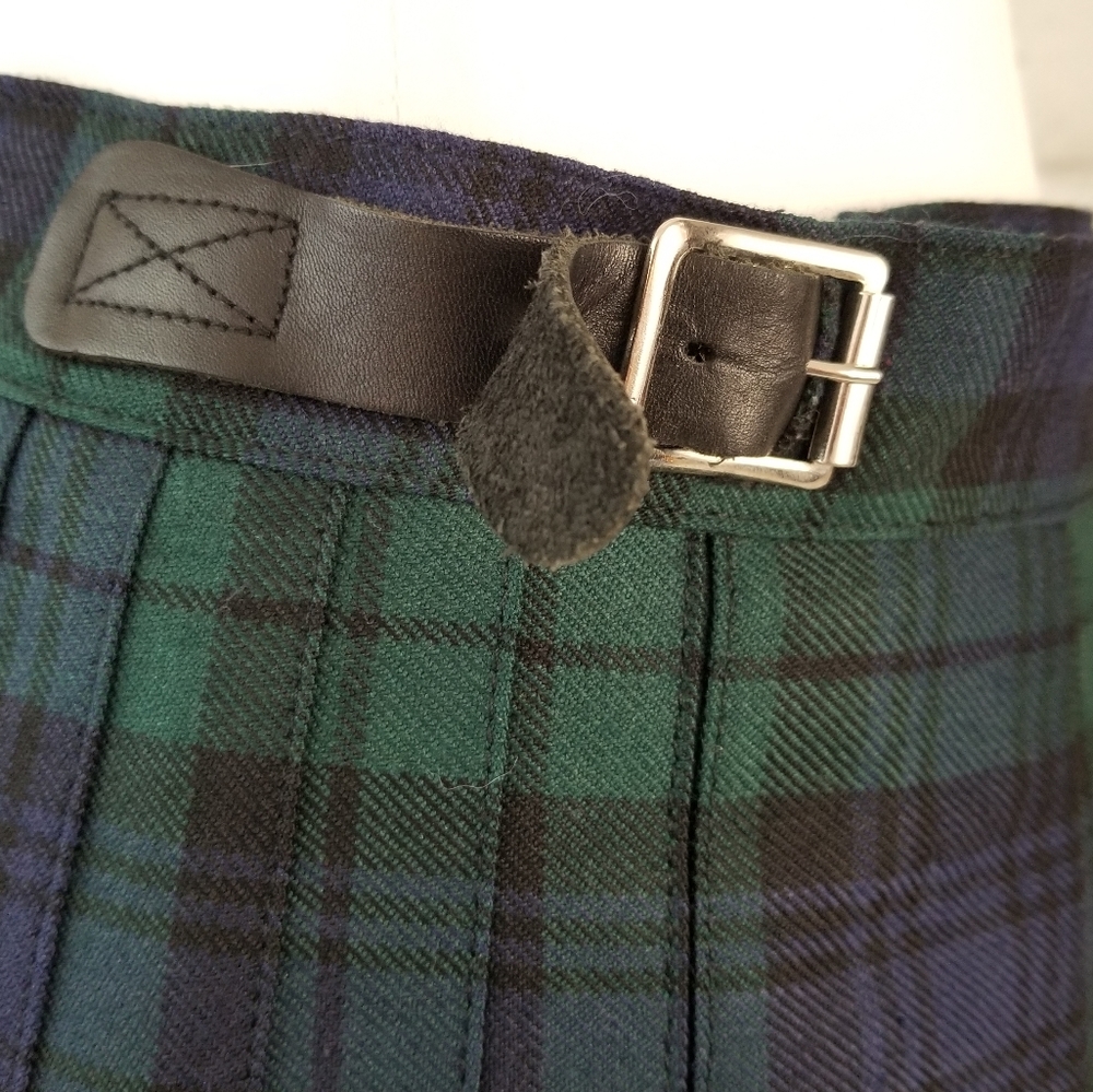 McCarthy 18 Black Watch Tartan Plaid Uniform Skirt - Picture 9 of 11